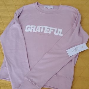 NWT Spiritual Gangster XS GRATEFUL sweatshirt